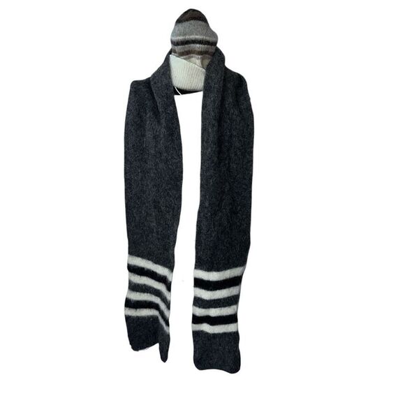 UNISEX RARE 2 piece hat ad scarf ALAFOSS ICEWOOL Icelandic Wool Iceland PURE WOO - Picture 1 of 16